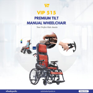 VIP 515 Premium Tilt Manual Wheelchair