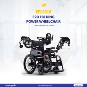 Eflexx F20 Aluminium Lithium Folding Powered Wheelchair