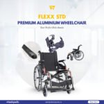 Flexx STD Aluminium Detachable Premium Manual Wheelchair Flexx STD Aluminium Detachable Premium Manual Wheelchair