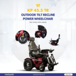 KP 45.5 TR Outdoor Tilt Recline Electric Wheelchair