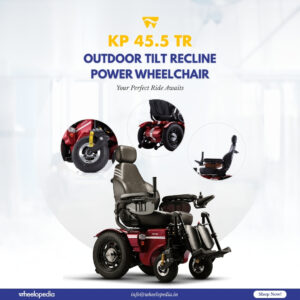 KP 45.5 TR Outdoor Tilt Recline Electric Wheelchair