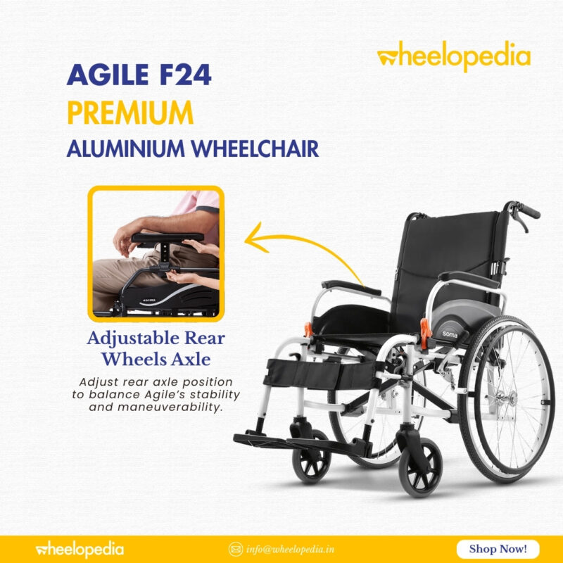 Agile F 24 Premium Aluminium Wheelchair