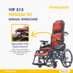 VIP 515 Premium Tilt Manual Wheelchair VIP 515 Premium Tilt Manual Wheelchair
