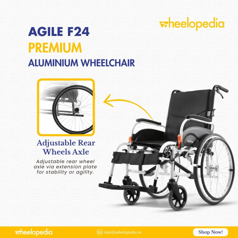 Agile F 24 Premium Aluminium Wheelchair