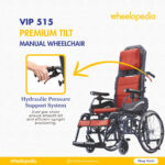 VIP 515 Premium Tilt Manual Wheelchair VIP 515 Premium Tilt Manual Wheelchair