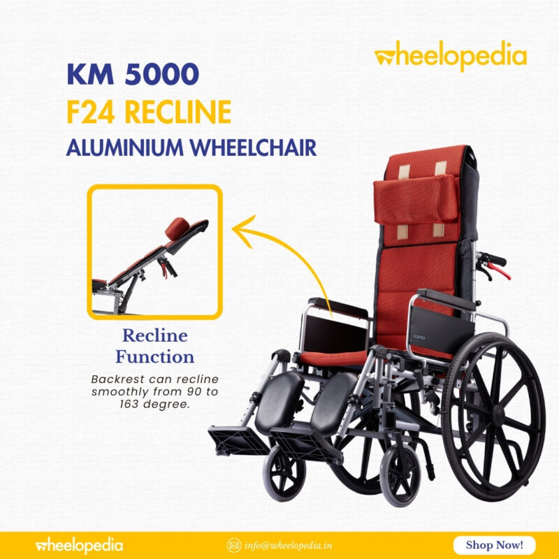 Recline Aluminium Wheelchair