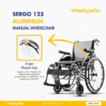 Sergo 125 Aluminium Manual Wheelchair