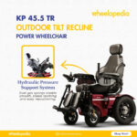 KP 45.5 TR Outdoor Tilt Recline Electric Wheelchair