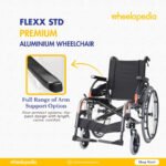 Flexx STD Aluminium Detachable Premium Manual Wheelchair Flexx STD Aluminium Detachable Premium Manual Wheelchair