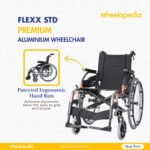 Flexx STD Aluminium Detachable Premium Manual Wheelchair Flexx STD Aluminium Detachable Premium Manual Wheelchair