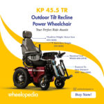 KP 45.5 TR Outdoor Tilt Recline Electric Wheelchair