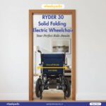 Ryder 30 Solid Folding Electric Wheelchair