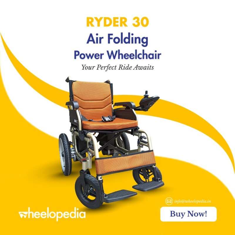 Ryder 30 Air Folding Power Wheelchair