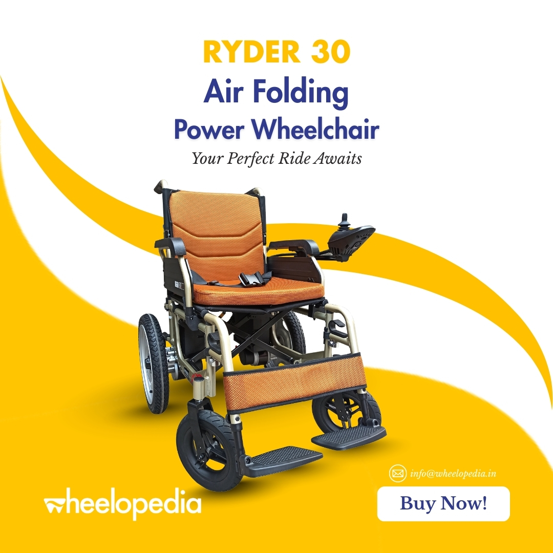 Ryder 30 Air Folding Power Wheelchair