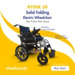 Ryder 30 Solid Folding Electric Wheelchair