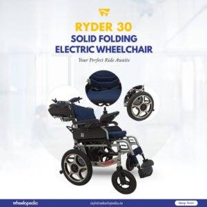 Ryder 30 Solid Folding Electric Wheelchair