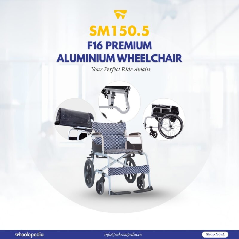 SM150.5 F16 Premium Aluminium Wheelchair