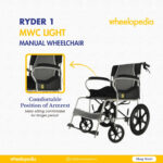 Ryder 1 MWC Light Manual Wheelchair