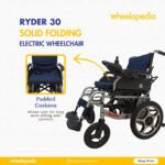 Ryder 30 Solid Folding Electric Wheelchair