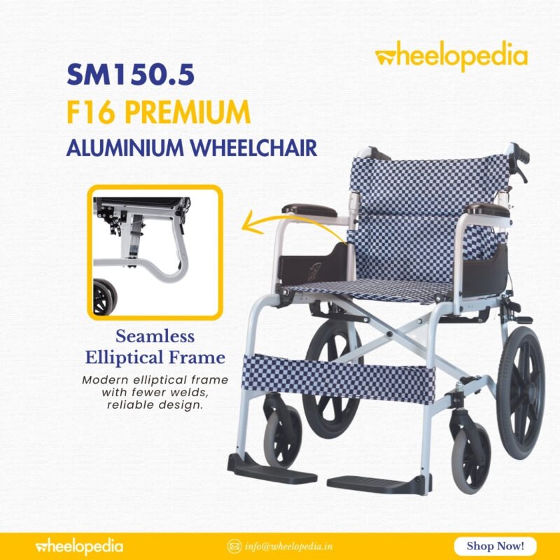 SM150.5 F16 Premium Aluminium Wheelchair