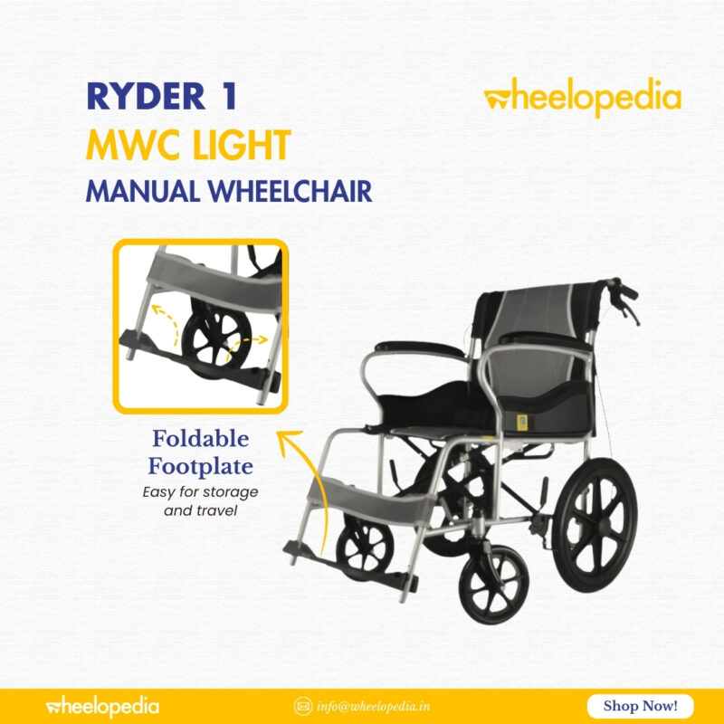 Ryder 1 MWC Light Manual Wheelchair