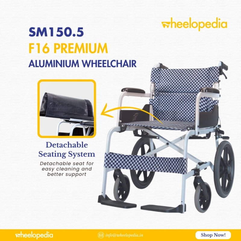 SM150.5 F16 Premium Aluminium Wheelchair