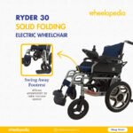 Ryder 30 Solid Folding Electric Wheelchair