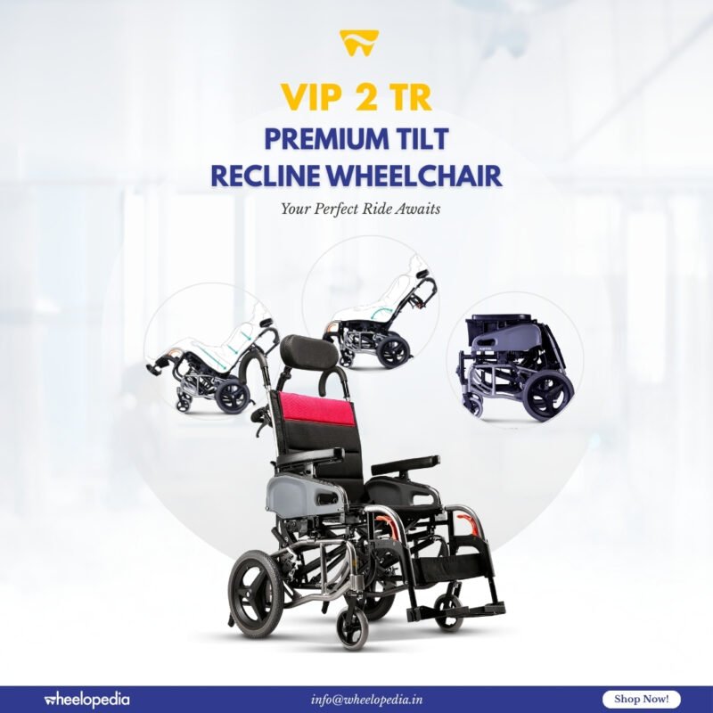 VIP 2 TR Premium Tilt and Recline Wheelchair