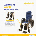 Aurora 4E AWC-RL Recline Wheelchair Aurora 4E AWC-RL Recline Wheelchair