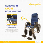 Aurora 4E AWC-RL Recline Wheelchair Aurora 4E AWC-RL Recline Wheelchair