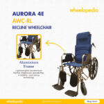 Aurora 4E AWC-RL Recline Wheelchair Aurora 4E AWC-RL Recline Wheelchair