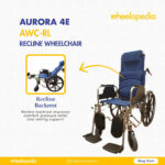 Aurora 4E AWC-RL Recline Wheelchair Aurora 4E AWC-RL Recline Wheelchair