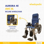Aurora 4E AWC-RL Recline Wheelchair Aurora 4E AWC-RL Recline Wheelchair