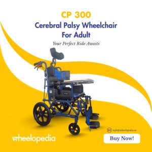 CP 300 Aluminium Cerebral Palsy Wheelchair For Adult