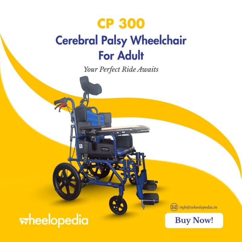 CP 300 Aluminium Cerebral Palsy Wheelchair For Adult