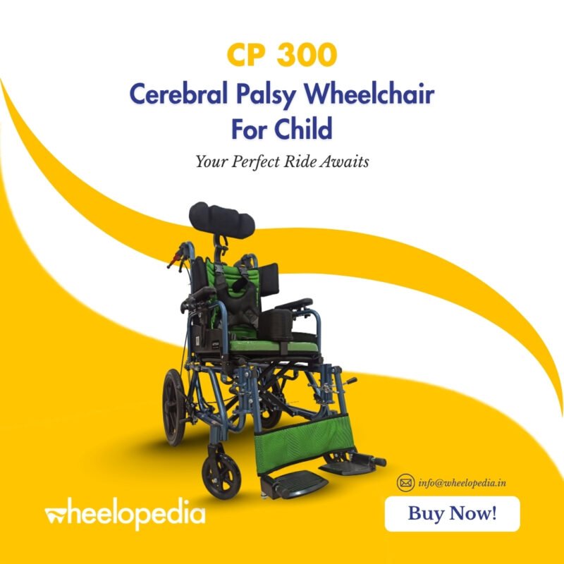 CP 300 Aluminium Cerebral Palsy Wheelchair For Child