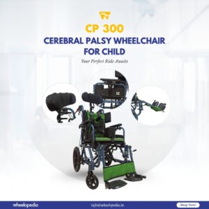 CP 300 Aluminium Cerebral Palsy Wheelchair For Child