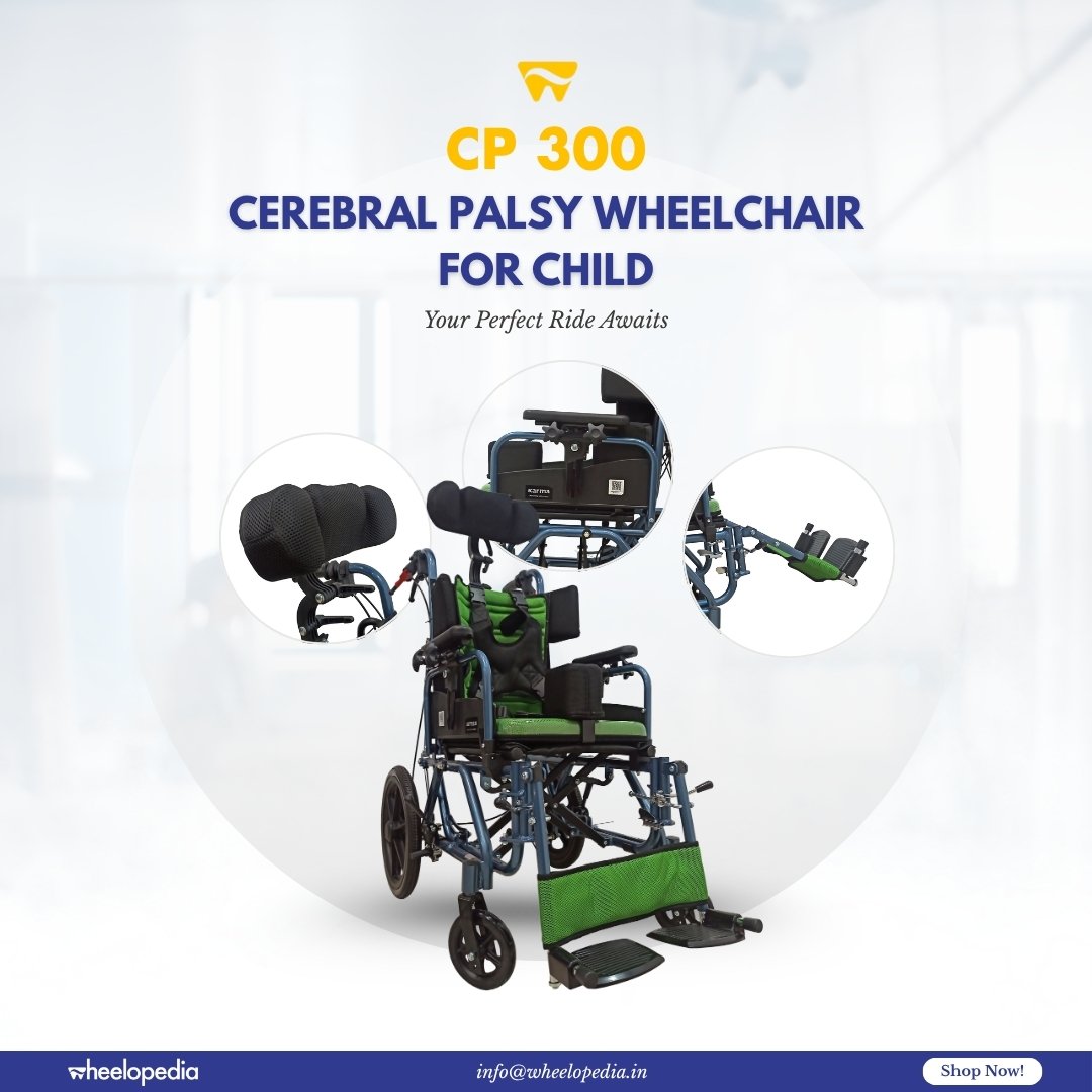 CP 300 Aluminium Cerebral Palsy Wheelchair For Child