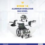 Ryder 14 Aluminium Wheelchair Mag Wheel