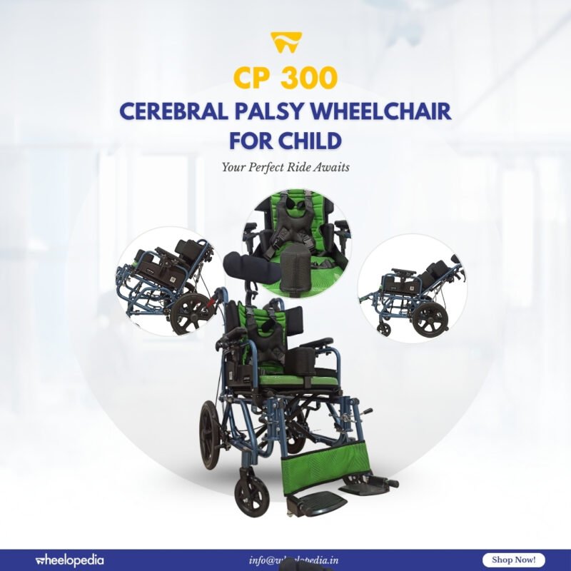 CP 300 Aluminium Cerebral Palsy Wheelchair For Child