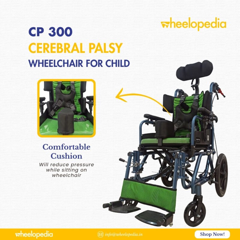 CP 300 Aluminium Cerebral Palsy Wheelchair For Child