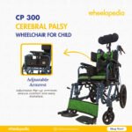CP 300 Aluminium Cerebral Palsy Wheelchair For Child