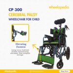 CP 300 Aluminium Cerebral Palsy Wheelchair For Child