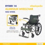 Ryder 14 Aluminium Wheelchair Mag Wheel