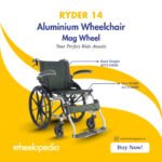 Ryder 14 Aluminium Wheelchair Mag Wheel