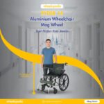 Ryder 14 Aluminium Wheelchair Mag Wheel