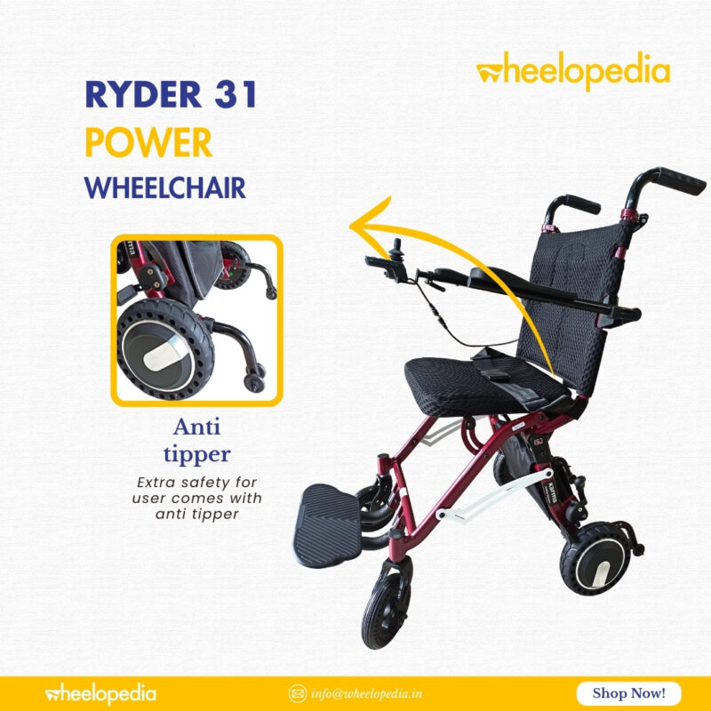 Lightweight Electric Wheelchair