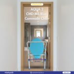 Auqa 2 Steel Foldable Injection Moulded Commode Chair Auqa 2 Steel Foldable Injection Moulded Commode Chair