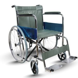 Fighter C NXT Steel Chrome Foldable Manual Wheelchair