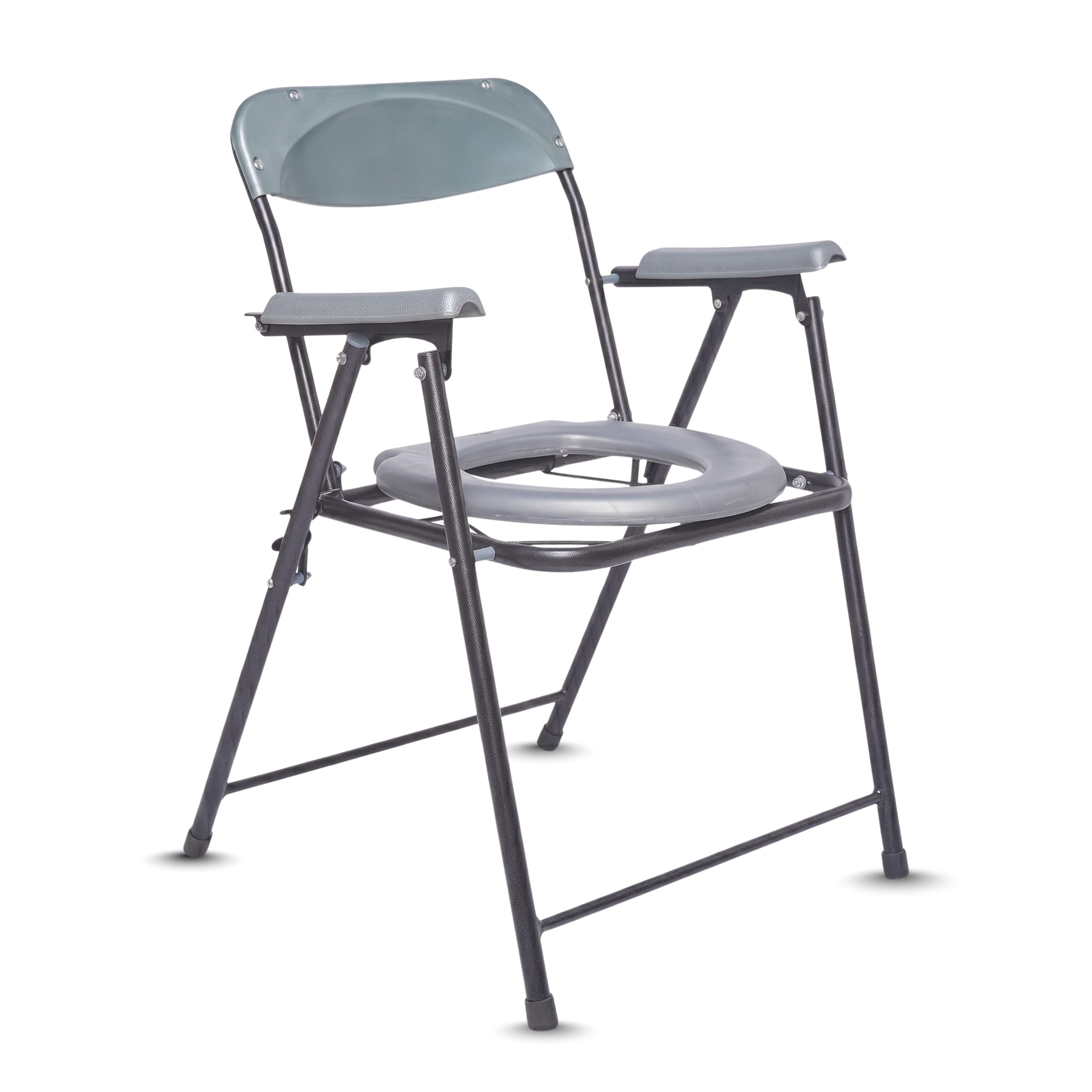 Ryder 210 RC Foldable Toilet Chair for Patients & Elderly Care